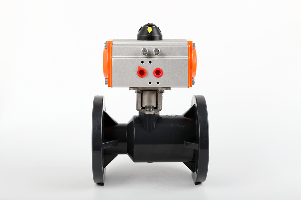 隆广镇气动法兰一体球阀